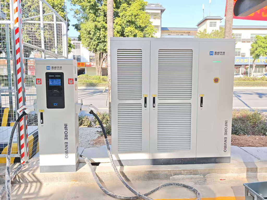 EV charging installation project
