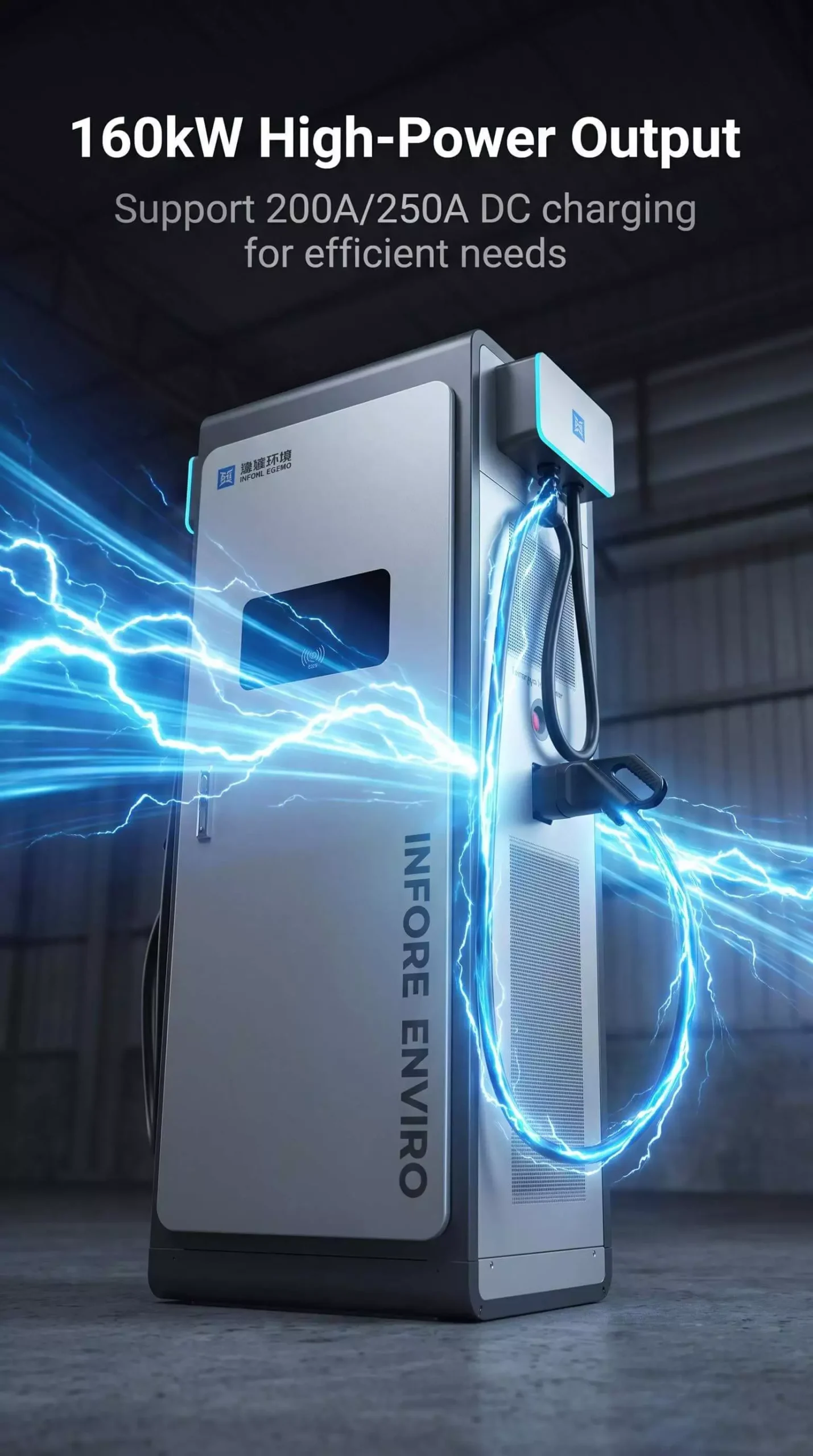 CCS2 DC High Power Charging Station160kW (4)