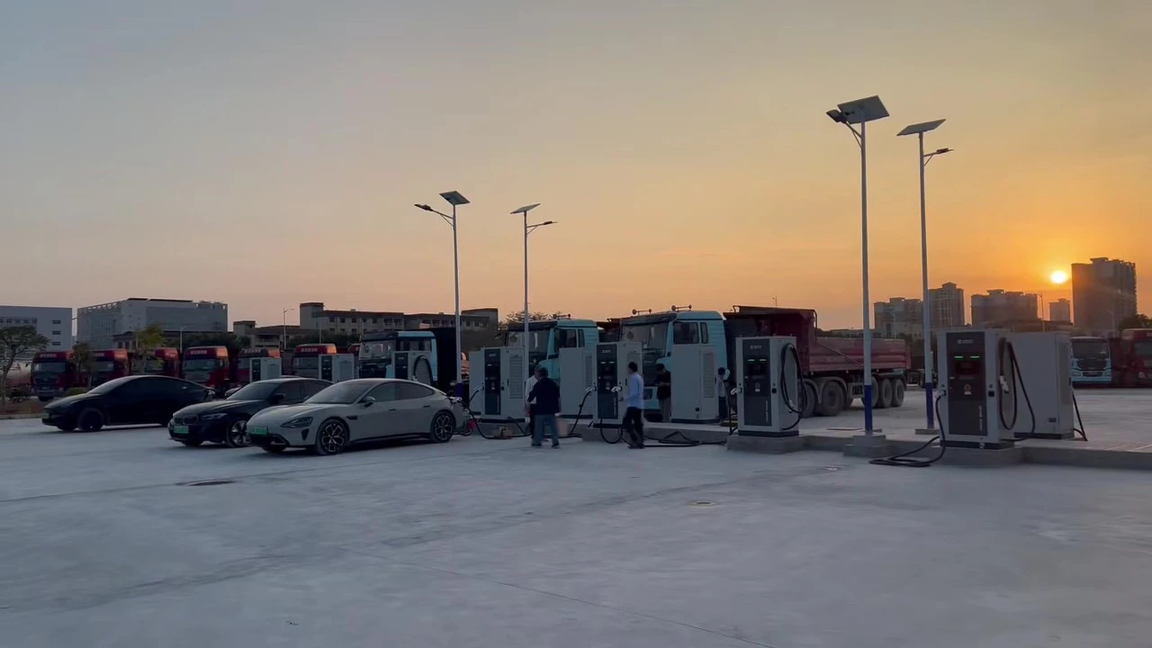 2026 TEIIDC Yingtong Zhilian Advances Heavy-Duty EV Charging - 2026 TEIIDC Yingtong Zhilian Advances Heavy-Duty EV Charging - Houzhou Charging Station